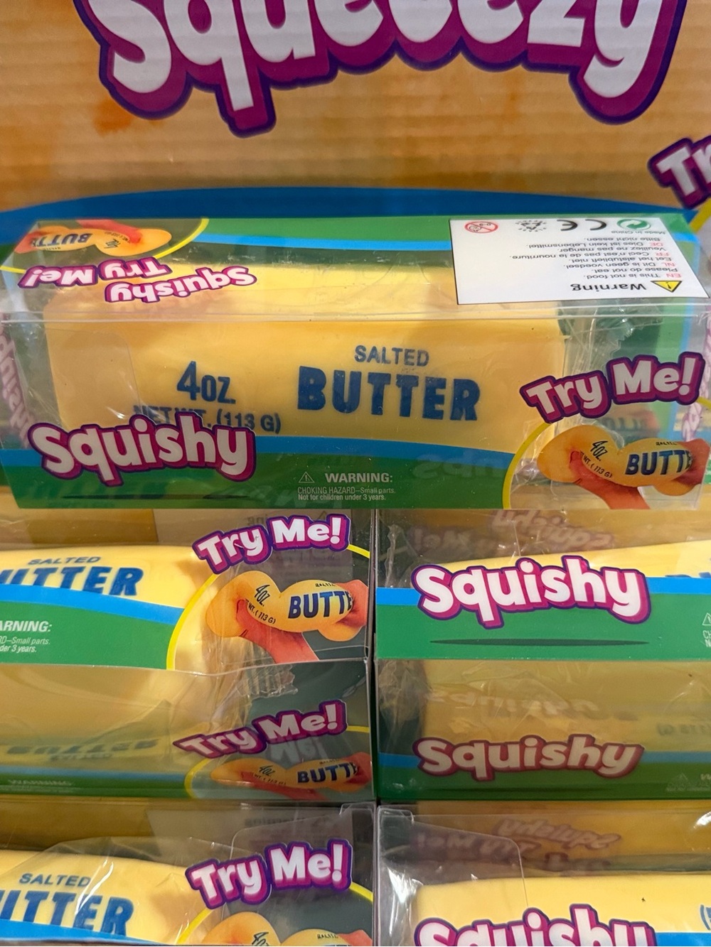Squishy Salted Butter Toy - 4oz